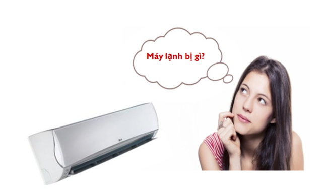 Máy điều hòa không lạnh hoặc không sưởi đủ ấm cho phòng