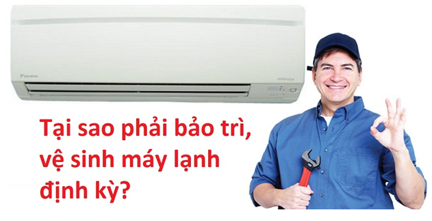 tai sao phai vệ sinh máy lạnh